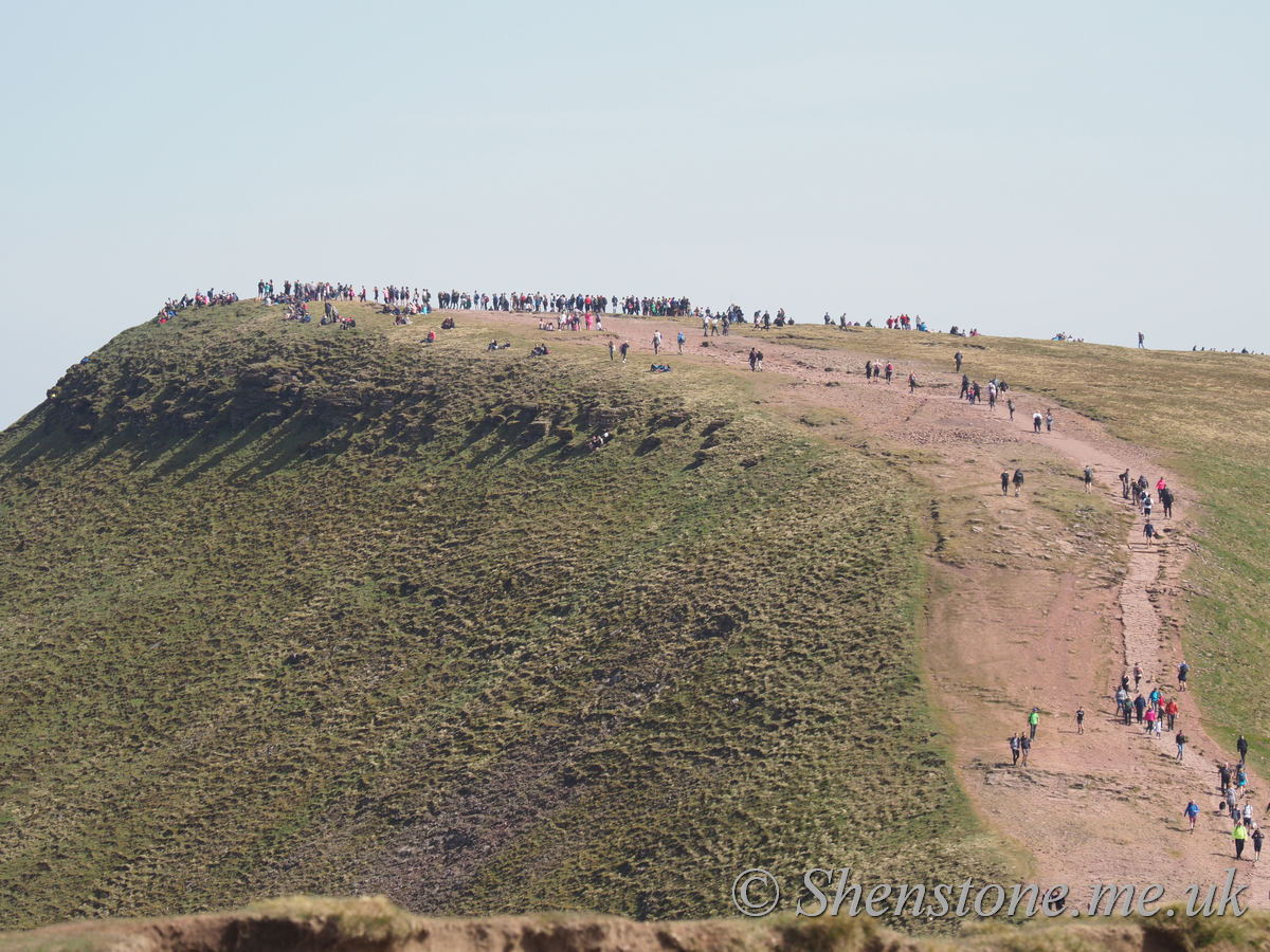 Pen y Fan - not a day I would normally visit